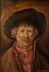 Autoportret-Rembrandt